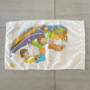 Caillou Kids Pillowcase Standard Size 18x30” Maybe Vintage RARE